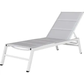 Outsunny Vallsero Gartensonnenliege,, Metall, cm, Gartenmöbel, Gartenliegen