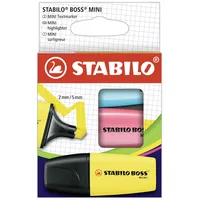 Stabilo BOSS MINI Textmarker farbsortiert, 3 St.