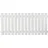 Tetzner & Jentzsch Vorgartenzaun Lightline 180 x 80 cm weiß
