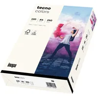 Inapa farbiges Druckerpapier, buntes Papier tecno Colors: NATURWEISS A4
