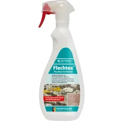 HOTREGA® Flechtex Flechtenentferner, Reiniger zur Entfernung Flechten von Steinoberflächen aller Art, 750 ml - Flasche