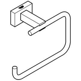 Grohe Essentials Cube Papierrollenhalter, 40507DC1