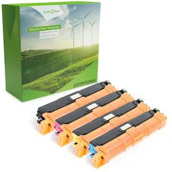 Green2Print Hochleistungstoner Toner-Set, 4 Kartuschen ersetzt Brother TN-243BK, TN-243C, TN-243M, TN-243Y, TN-247BK, TN-247C, TN-247CMYK, 247CMYK, TN