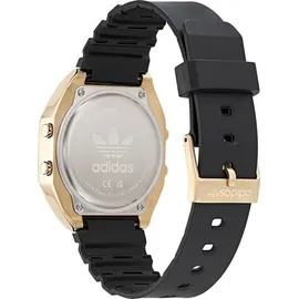 Adidas Originals Digital 'Street Digital Two' Uni Uhr AOST22075 - Schwarz/Goldfarben