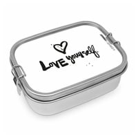 XXXLutz Lunchbox Love yourself aus Edelstahl