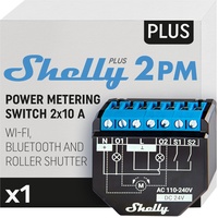Shelly Plus 2PM - WLAN 2-Kanal Relais