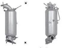 VEGAZ Ruß-/Partikelfilter, Abgasanlage hok916 für HONDA