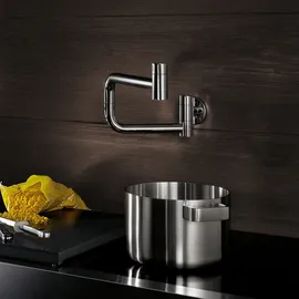 Dornbracht TARA ULTRA Pot Filler Kaltwasserventil Dark Chrome