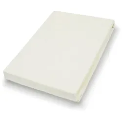 Elastan Feinjersey Spannbetttuch 190x200 cm ecru