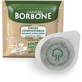 Caffè Borbone DEK Green Mischung ESE Papierpads 44 mm 50 St.