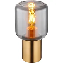 GLOBO Tischlampe Messing Gold