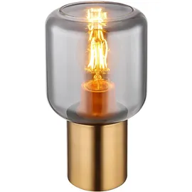 GLOBO Tischlampe Messing Gold