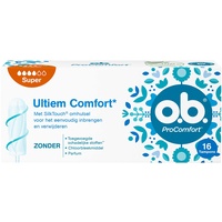 o.b.® ProComfort® Super Tampons für härtere Menstruationstage mit Dynamic FitTM-Technologie und SilkTouch® Oberfläche für ultimativen Komfort* und zuverlässigen Schutz (16 Stück)