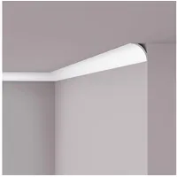 NOEL & MARQUET Eckleiste NE2 Pure Weiß 2 St. 200 x 6 x 6 cm