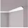 NOEL & MARQUET Eckleiste NE2 Pure Weiß 2 St. 200 x 6 x 6 cm