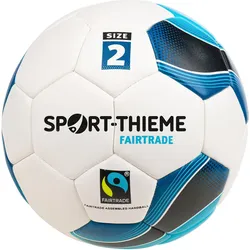 Handball Fairtrade Größe 2 Handball Unisex Weiß-Blau weiß 2