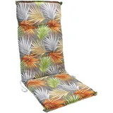 Spetebo Hochlehner Auflage 1 St. 120 x 50 x 5 cm Palmen Blätter