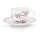 Pip Studio Espressotasse mit Untertasse 0,12 l Weiß