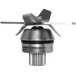 SKYMSEN Maxi Blender BM2 - 6-zackiges Messer - Metallwelle und -kupplungen - Edelstahllager - Hohe Geschwindigkeit