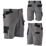 TRIZERATOP Arbeitshose / Shorts DIM grau/schwarz Gr. XL