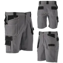 TRIZERATOP Arbeitshose / Shorts DIM grau/schwarz Gr. XL