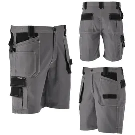 TRIZERATOP Arbeitshose / Shorts DIM grau/schwarz Gr. XL