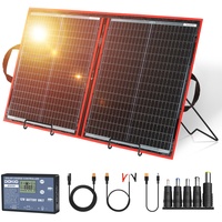 100w 18V faltbares Solarpanel Solarmodule +12V Controller für RV/Handy/Camping