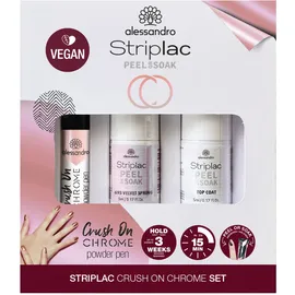 Alessandro Striplac Peel or Soak Crush On Chrome Set– Perfekte Nägel in 15 Minuten