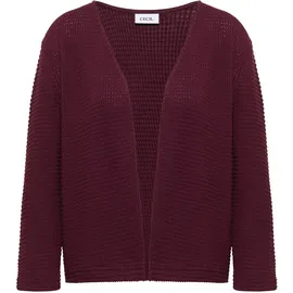 Cecil CECIL, Offene 3/4-Arm Jacke im Ajour-Look - S