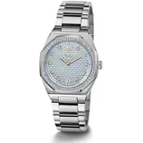 GUESS Gc Coussin Sleek Lady Uhr Silver One Size