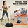 Vevor Halb-Gymnastikball-Trainer Schwarz/58 cm