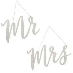 2 Märchenhochzeit Mr & Mrs Schilder