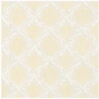 Profhome Textiltapete 0,53 m x 10 m 5,33 m2 Beige/Gold 956297