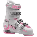 Roces Idea Free Kinder-Skistiefel White/Deep Pink - weiss - 22.5-25.5