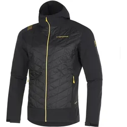 La Sportiva Hybrid-Kapuzenjacke Kap (für Skitouren) schwarz Herren