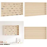 Vidaxl - Sammlervitrine aus Holz mit 6 Regalen 80x8,5x55 cm