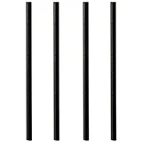 Papstar Strohhalme 21 cm 100 St. Schwarz