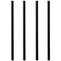 Papstar Strohhalme 21 cm 100 St. Schwarz