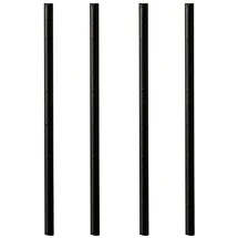 Papstar Strohhalme 21 cm 100 St. Schwarz