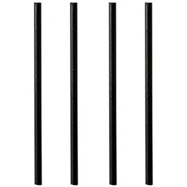 Papstar Strohhalme 21 cm 100 St. Schwarz