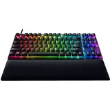 Razer Huntsman V2 Tenkeyless, Tenkeyless (80 - 87 %), Kabelgebunden, USB, QWERTY.