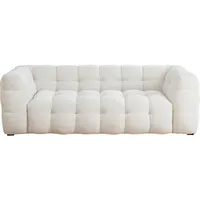 Kare DESIGN Sofa Salamanca Stoff Beige Creme