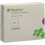 Mepilex Pflaster Schaumverband 5 x 5 cm 5 St.