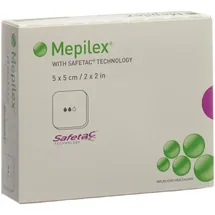 Mepilex Pflaster Schaumverband 5 x 5 cm 5 St.
