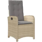 vidaXL Gartensessel 59 x 59 x 108 cm beige