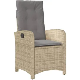 vidaXL Gartensessel 59 x 59 x 108 cm beige