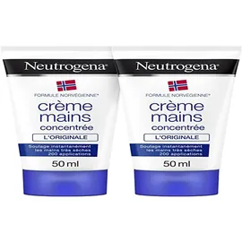 Neutrogena Handcreme, konzentriert, feuchtigkeitsspendend, 2 x 50 ml
