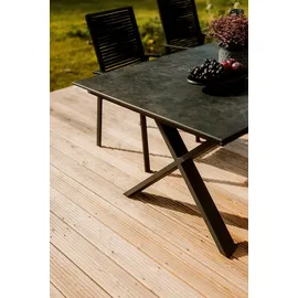 Niehoff Strato Ausziehtisch 180-280 x 95 x 75 cm Schwarz
