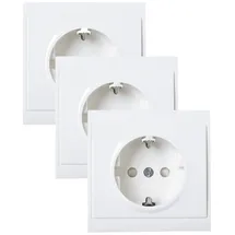 Kopp Schuko-Steckdose Malta Unterputz Weiß 1 St.