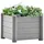 furnicato Hochbeet Elegantes 43 x 43 x 35 cm Grau